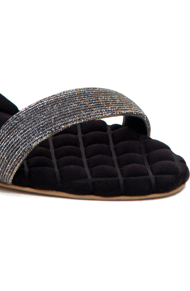 Aera Claudia Metallic Lurex Slingback Heels, Alternate, color, Metallic Lurex