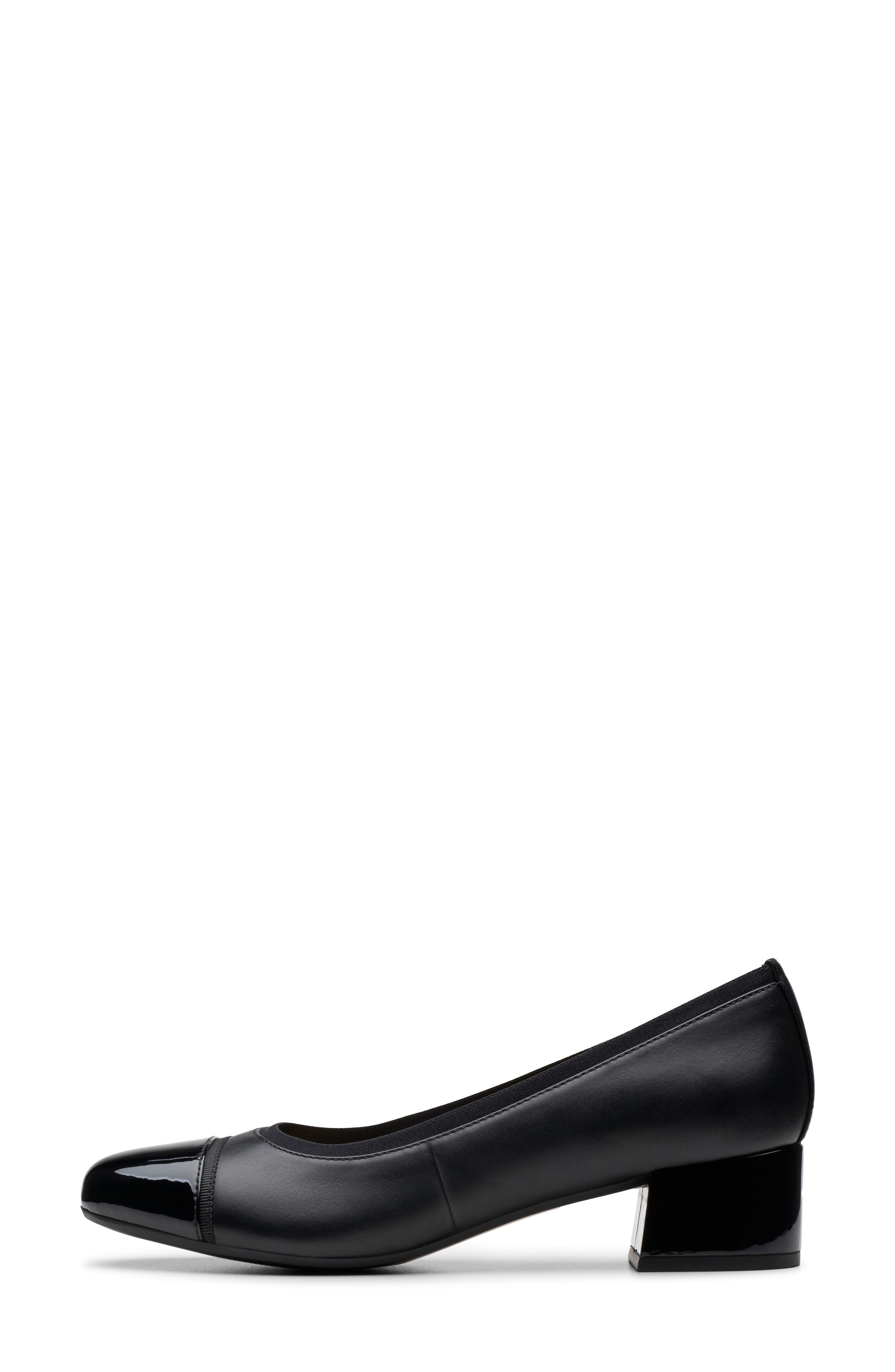 Marilyn Day Pump, Alternate, color, BLACK LEATHER