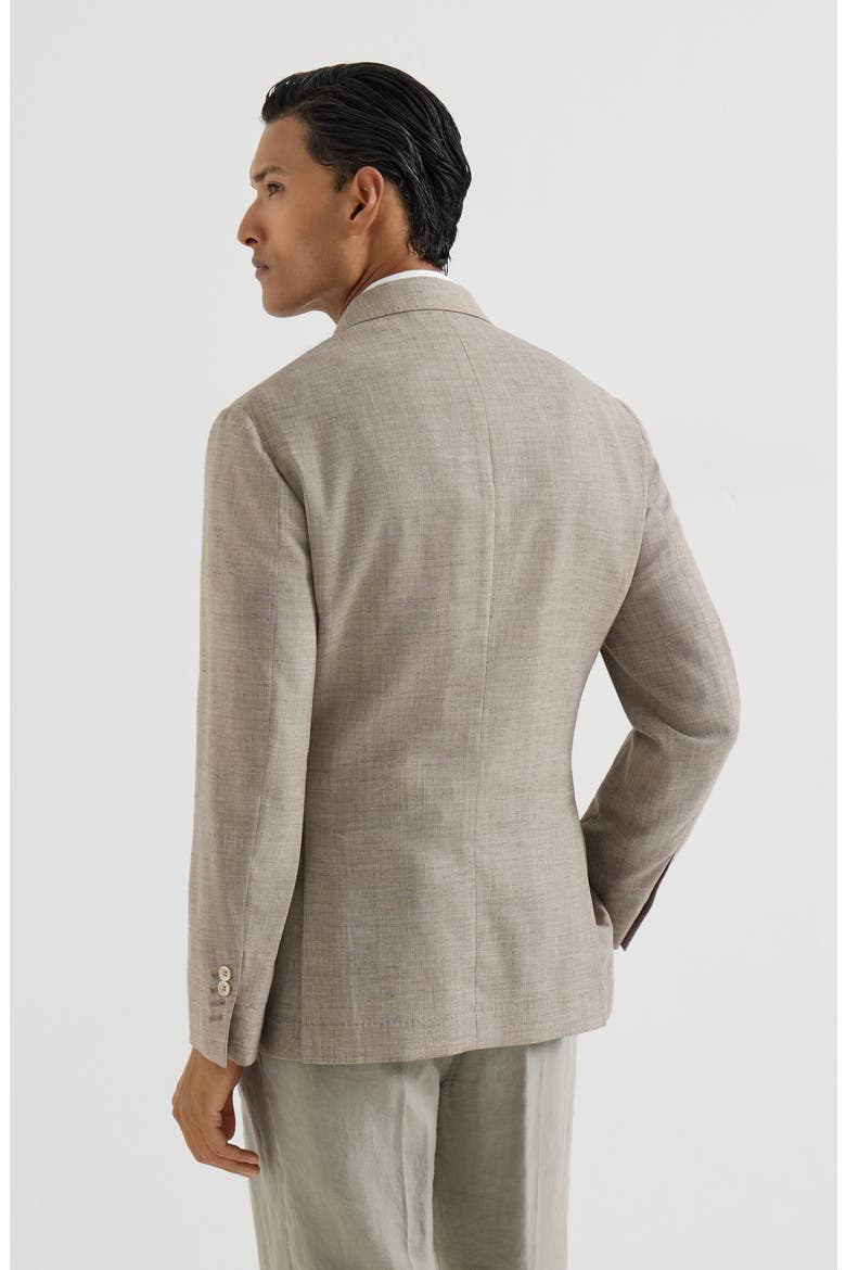 Deconstructed blazer, Alternate, color, Brown