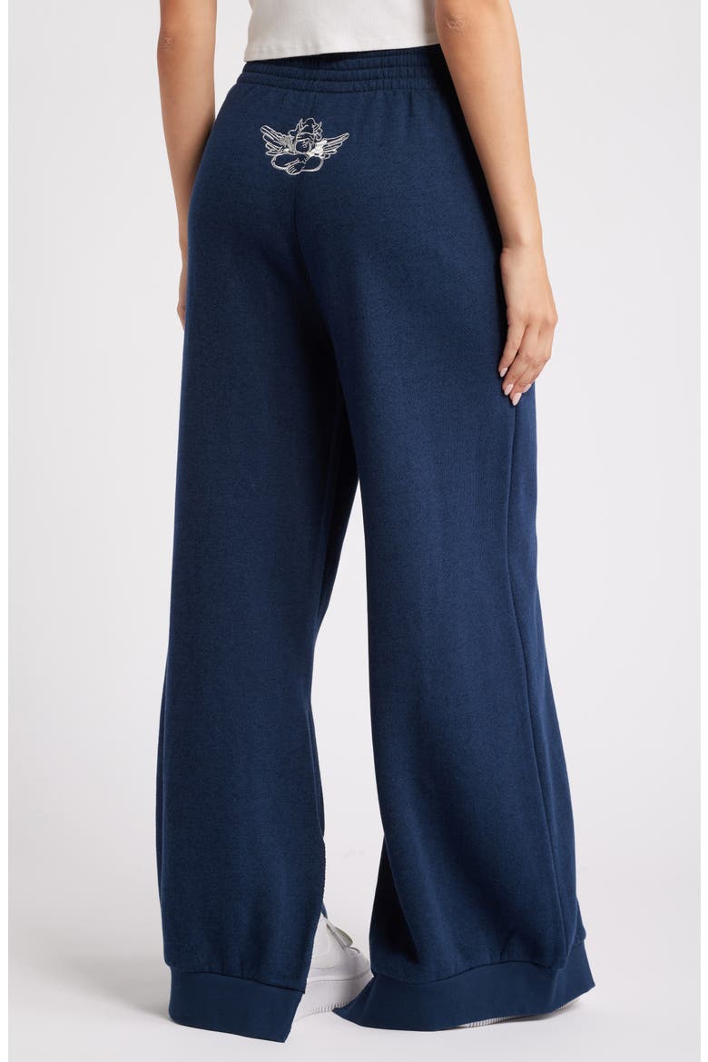 Better Luck Next Time Cotton Blend Sweatpants, Alternate, color, NAVY