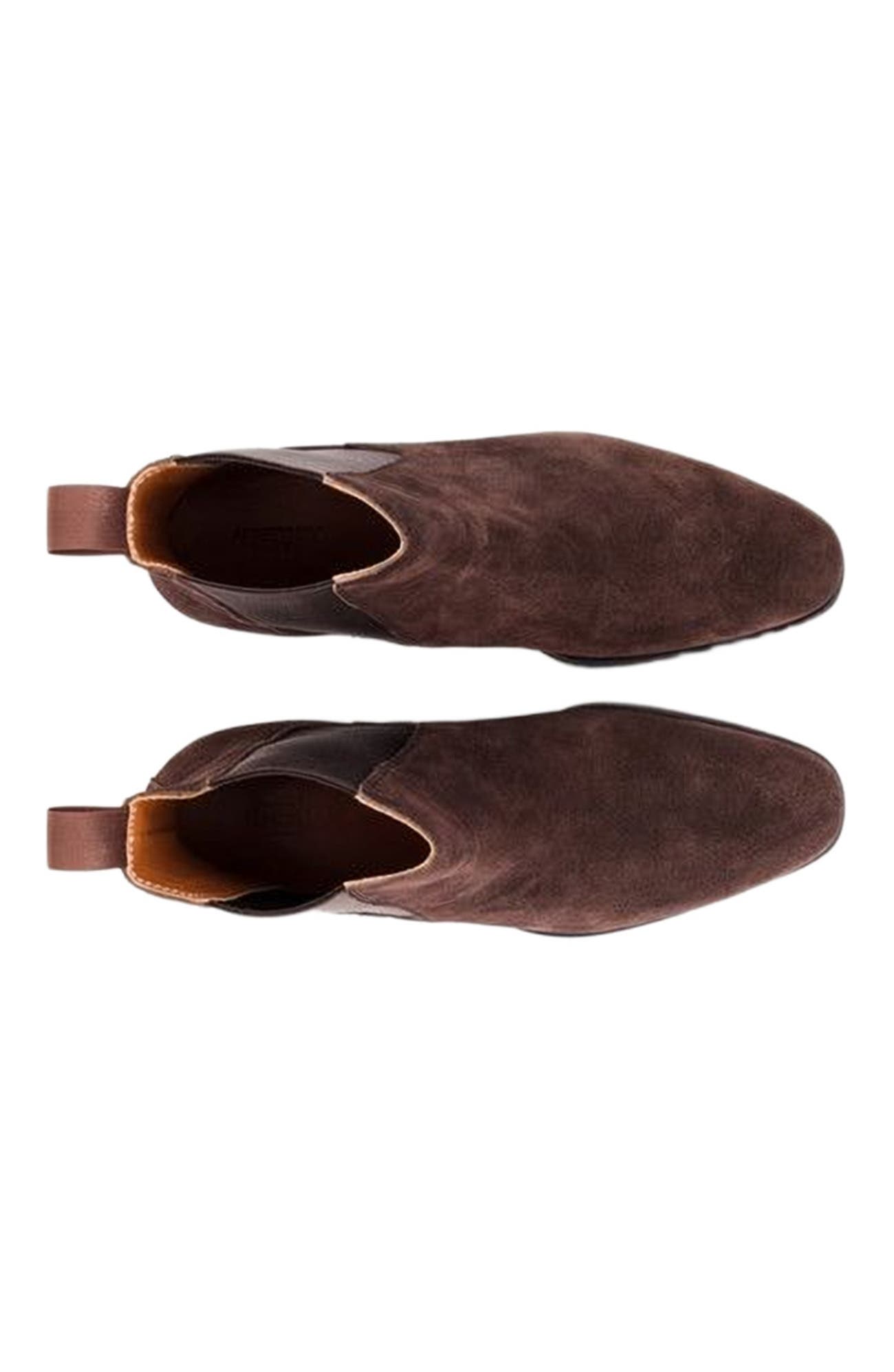 Ashford Chelsea Boot, Alternate, color, Tobbacco Velvet Brown Suede