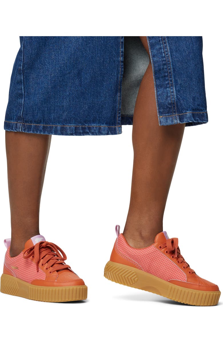 SOREL Ona Ave Waterproof Low Top Sneaker, Alternate, color, Tuscan/ Gum