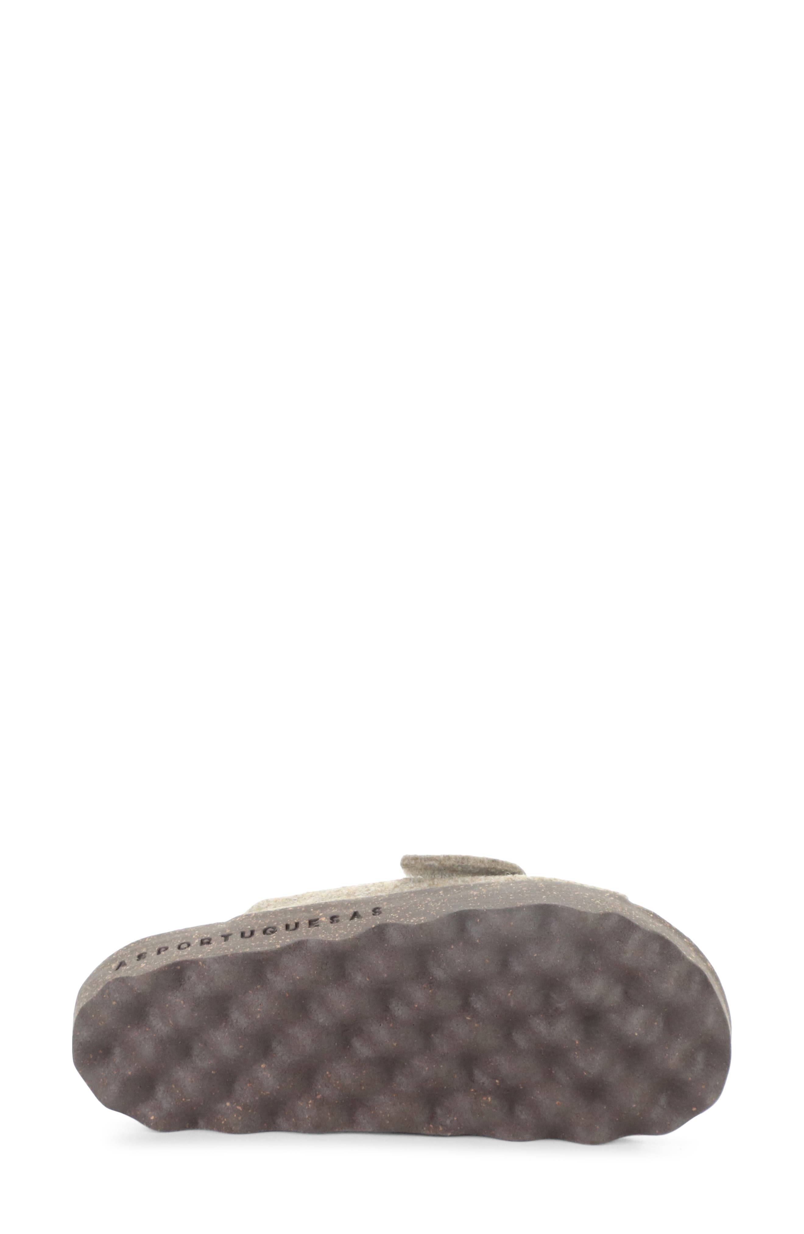 Asportuguesas by Fly London Clavi Wool Felt Slide Sandal, Alternate, color, 002 Taupe Rewooly