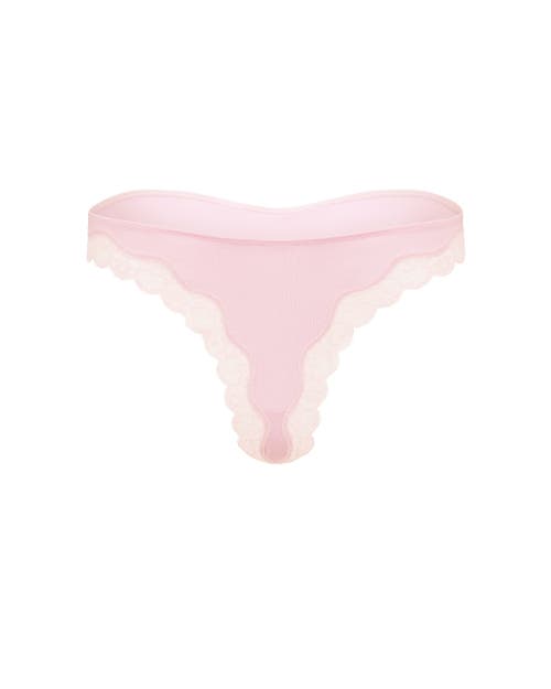Adore Me Jersey Brazilian Panties In Pink