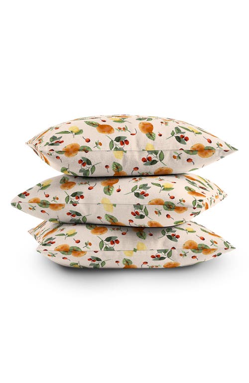 Deny Designs Citrus Fruits Throw Pillow