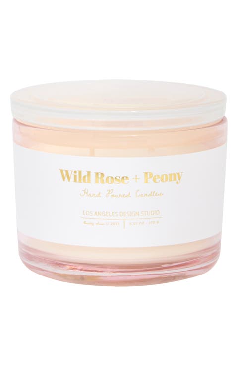 Wild Rose & Peony Jar Candle