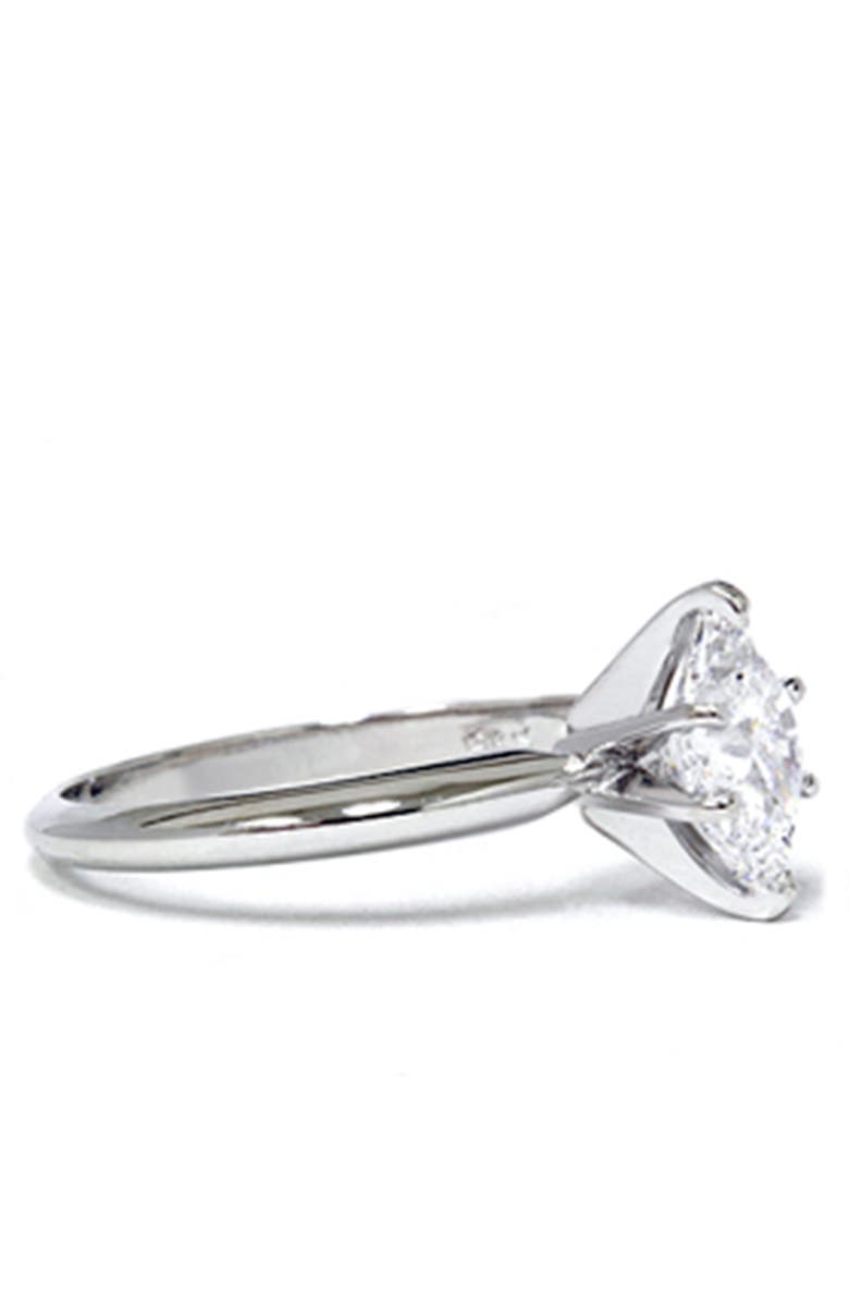 Bliss Diamond Certified 1Ct Marquise Diamond Engagement Ring 14k Gold Lab Grown, Alternate, color, 14K White Gold