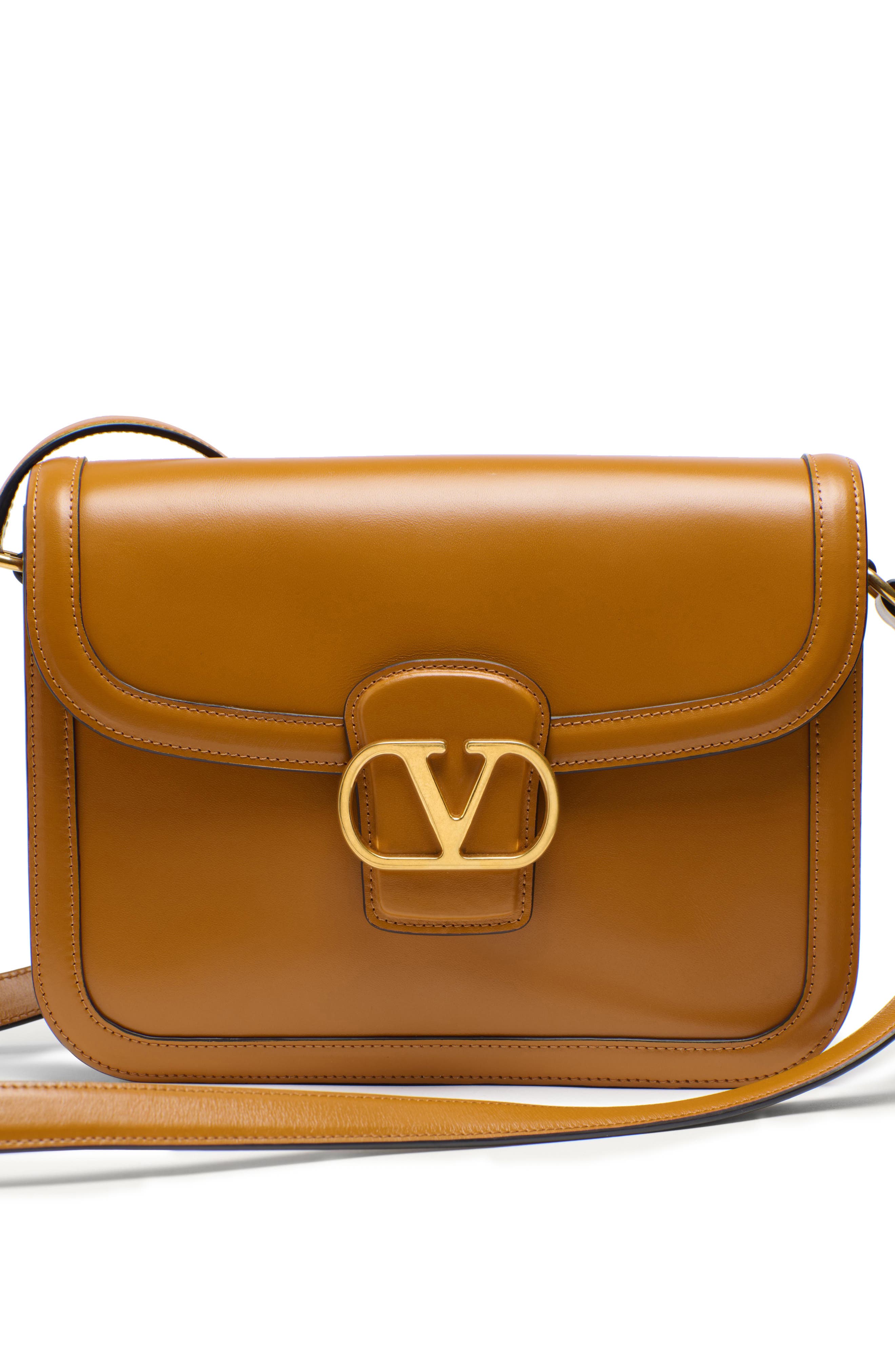 Valentino Garavani 9TO5 Leather Shoulder Bag, Alternate, color, 
