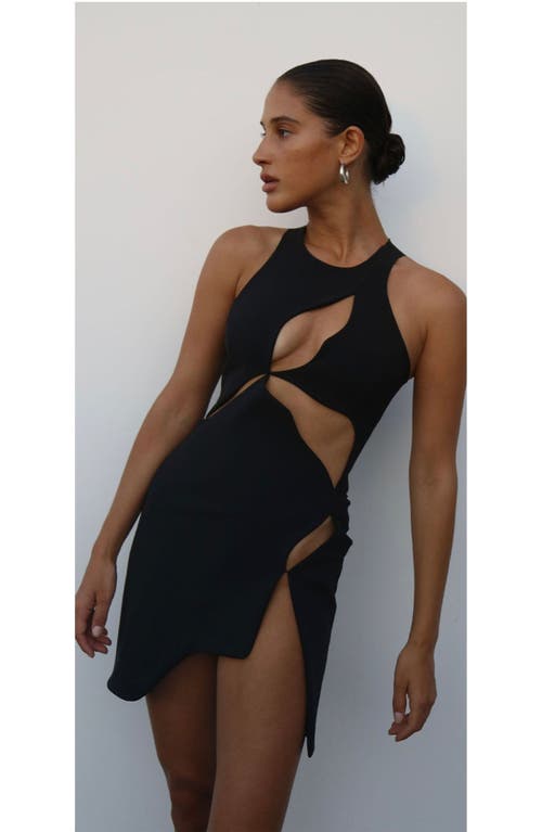 Mother Of All Ariel Mini Dress In Black