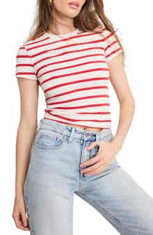 Good American Super Stretch Cotton Blend T-Shirt