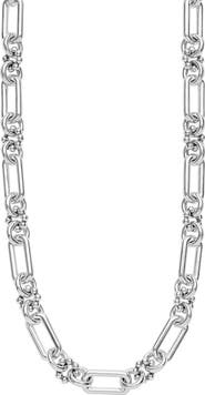 LAGOS Petite Sterling Silver Caviar Link Necklace