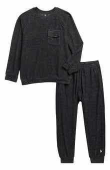 Volcom Kids' Fleece Top & Joggers Set
