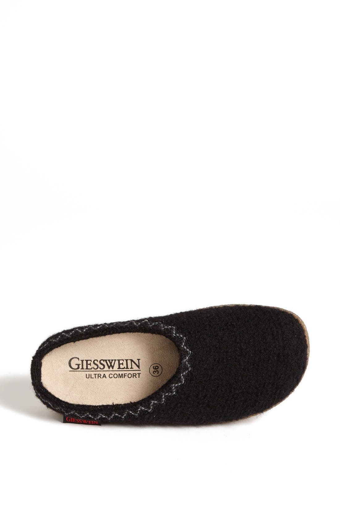 'Steeg' Slipper, Alternate, color, BLACK