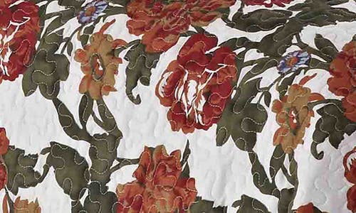 Luxury Home Floral Print Quilt & Sham Set