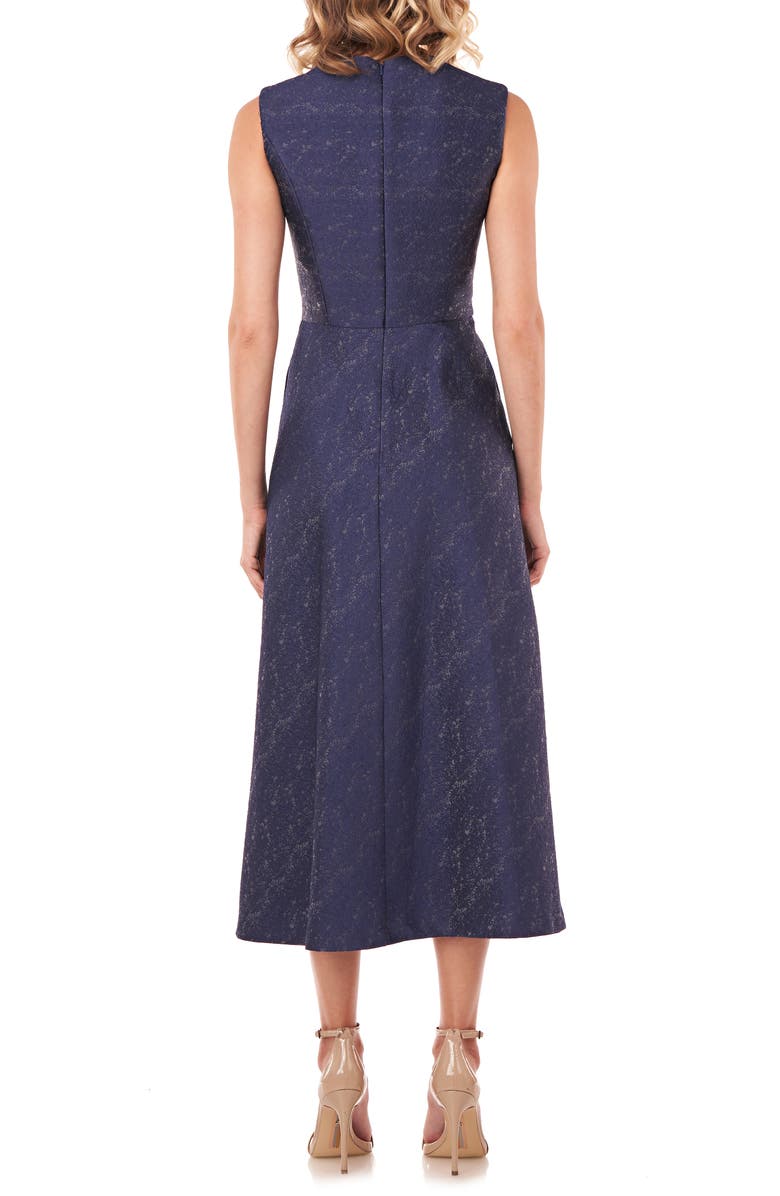 Kay Unger Belinda Fit & Flare Dress, Alternate, color, 