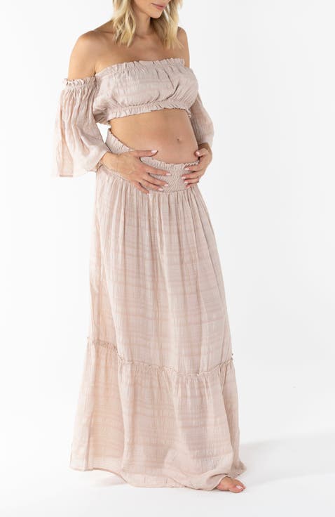 Chantal 2 piece Maternity Photoshoot  Dress