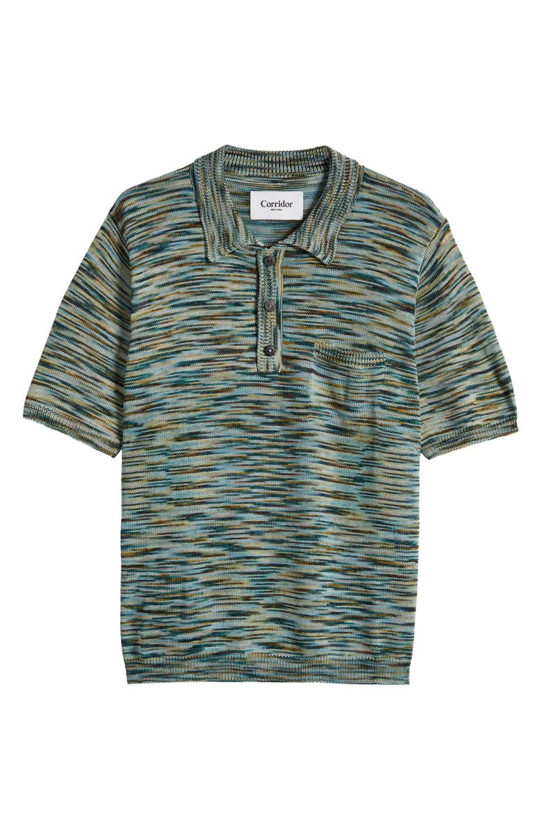 Corridor Space Dye Pocket Sweater Polo, Alternate, color, 