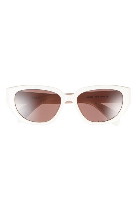 54mm Cat Eye Sunglasses