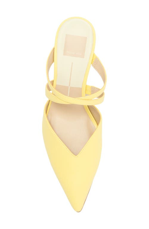 Dolce Vita Kenton Mule In Lemon Stella