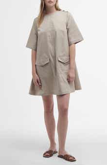Barbour Luna Cotton Swing Minidress