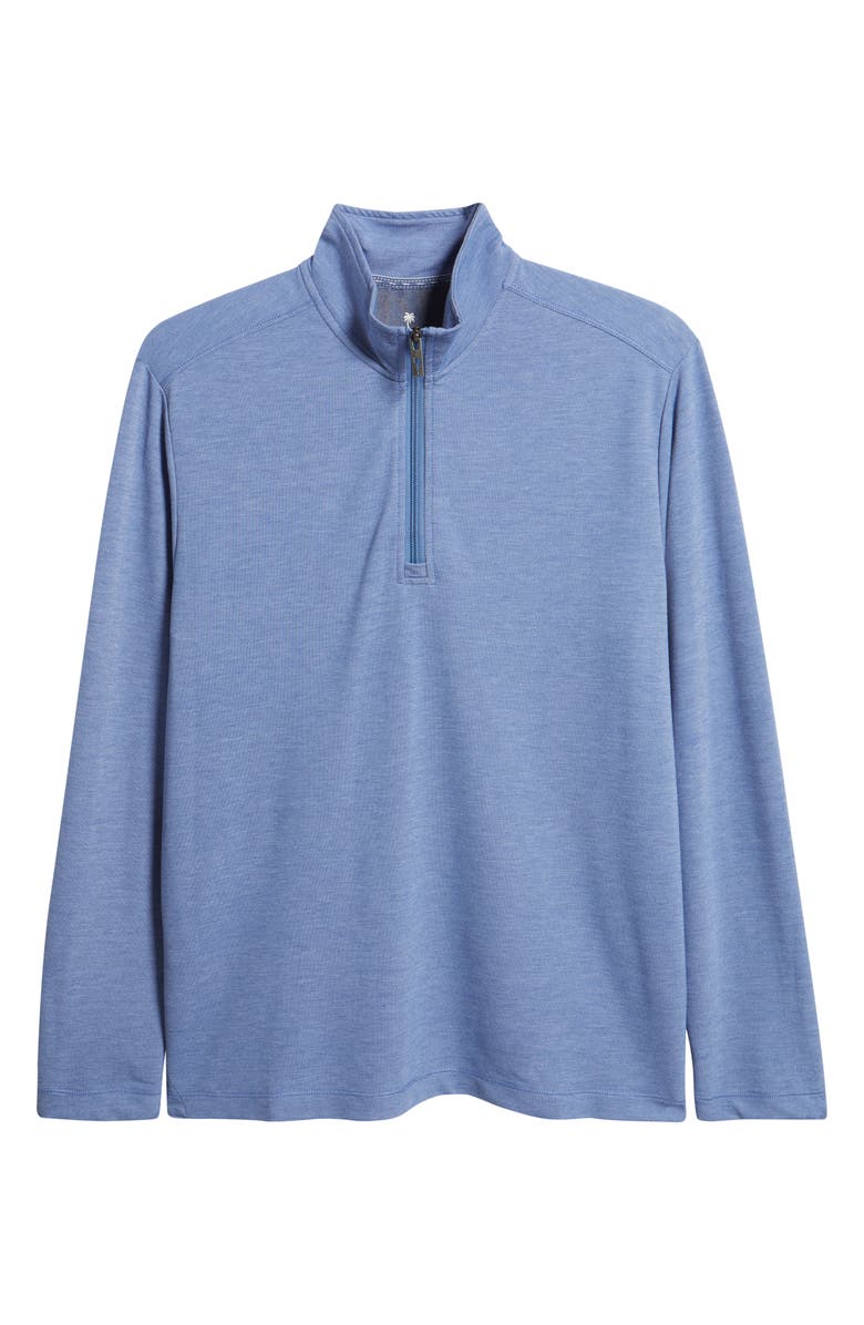 Tommy Bahama Coasta Vera Lorenzo Half Zip Pullover, Alternate, color, French Blue