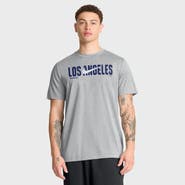 Nike Men's Nike Heather Gray Los Angeles Dodgers Swoosh Legend Dri-FIT T-Shirt