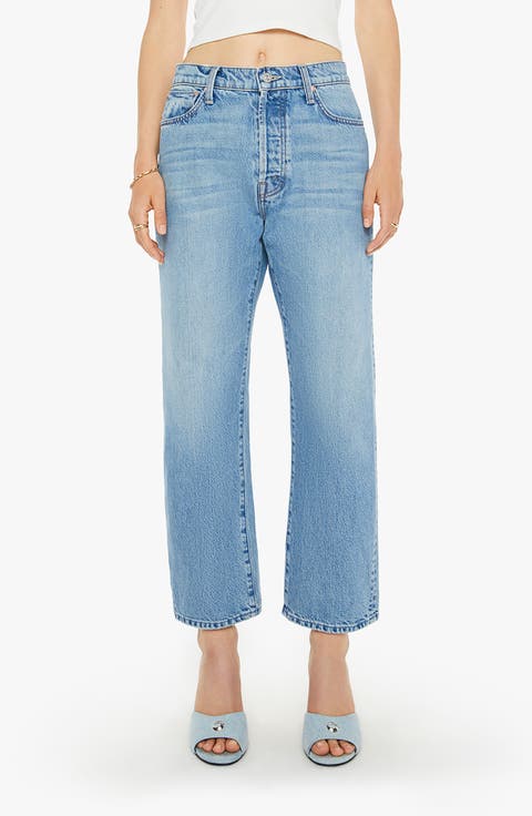 The Ditcher Crop Straight Leg Jeans (Leap At The Chance)
