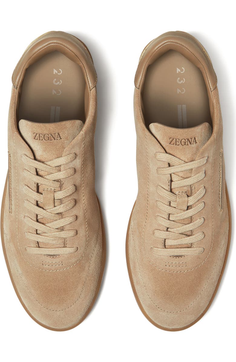 ZEGNA Beige 232 Low Top Sneaker, Alternate, color,