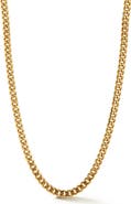 Yield of Men Men's 7mm Curb Chain Necklace