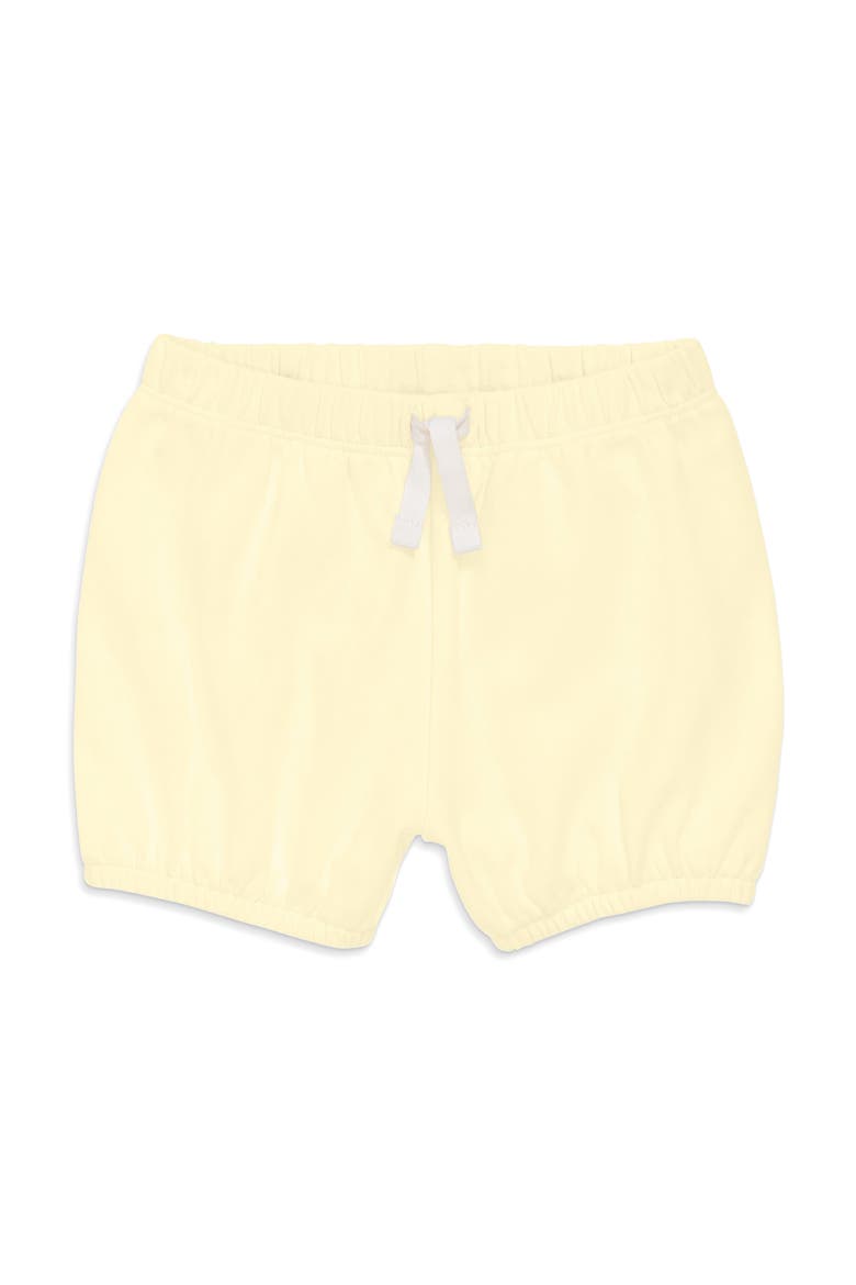 Baby Organic Bubble Short, Main, color, Light Banana