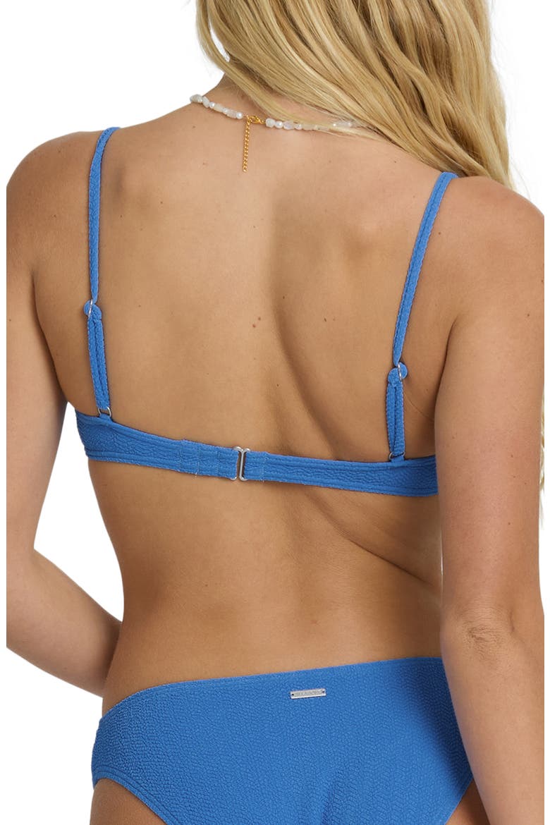 Rising Tide Demi Underwire Bikini Top, Alternate, color, TRUE BLUE