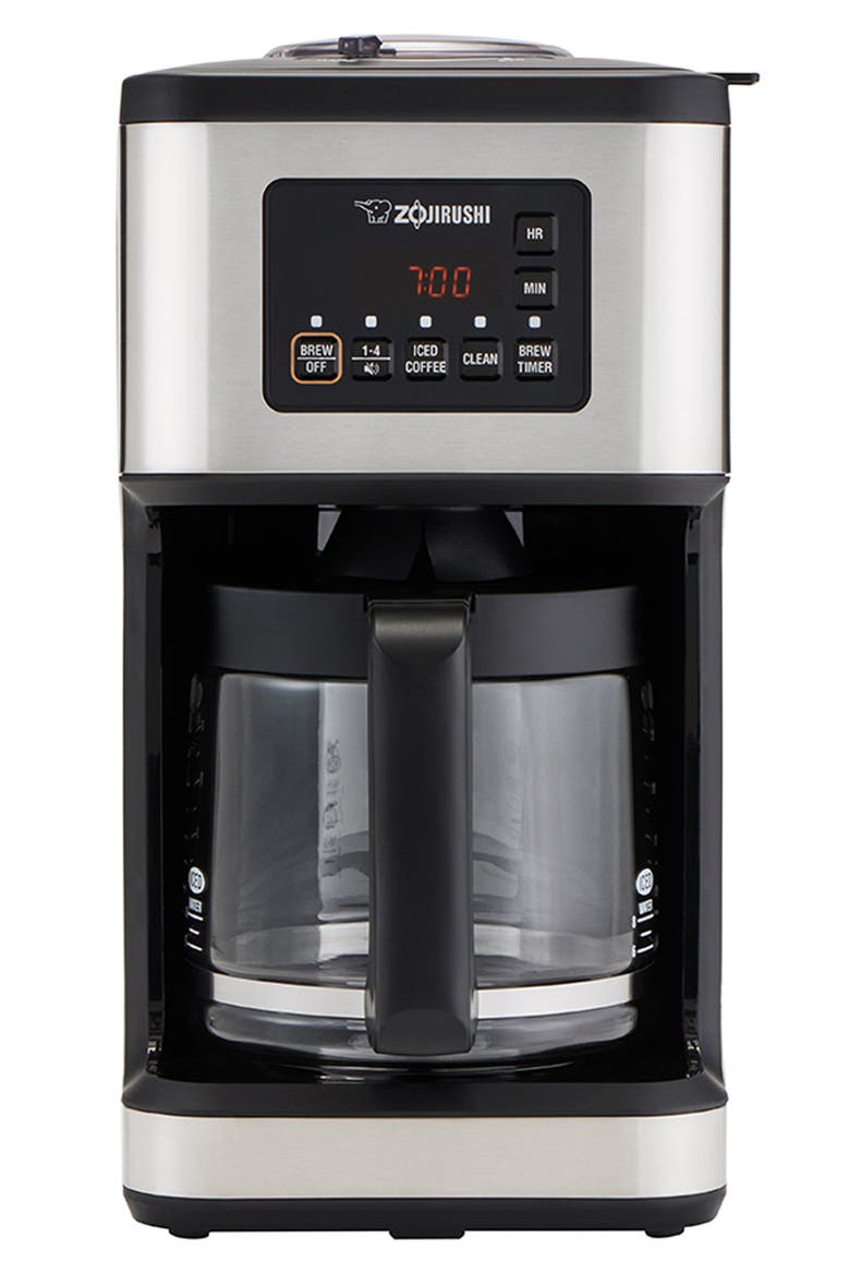 Dome Brew Coffee Maker, Main, color, STAINLESS/BLACK
