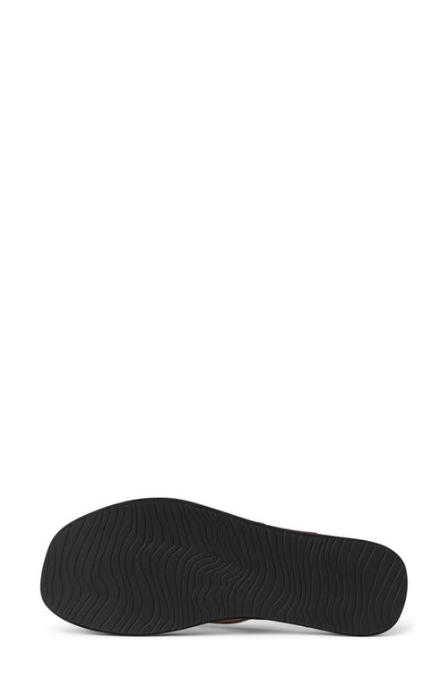 Reef Cushion Lune Flip Flop In Black