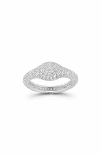 SPHERA MILANO Pavé Signet Ring