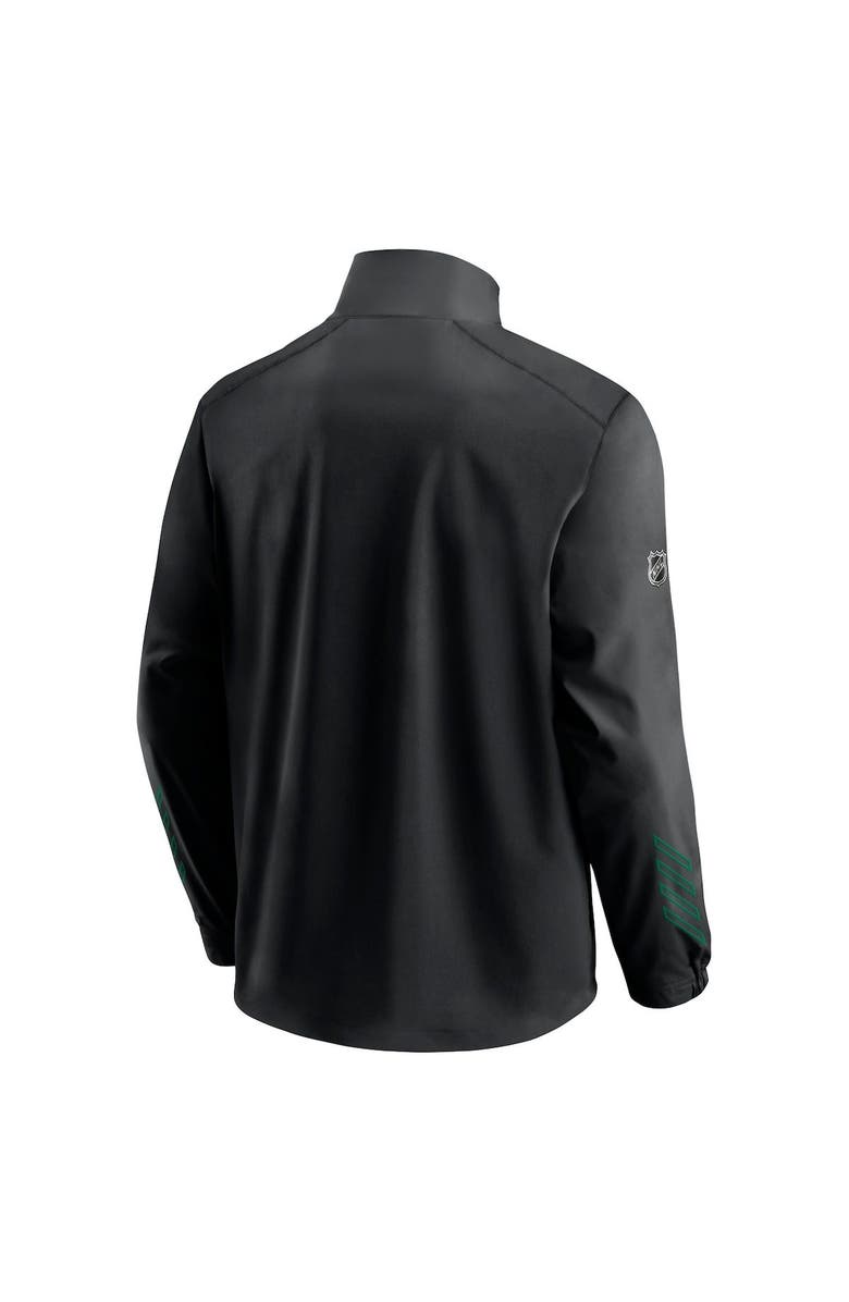 FANATICS Men's Fanatics Branded Black Dallas Stars Authentic Pro Locker Room Rinkside Full-Zip Jacket, Alternate, color, 