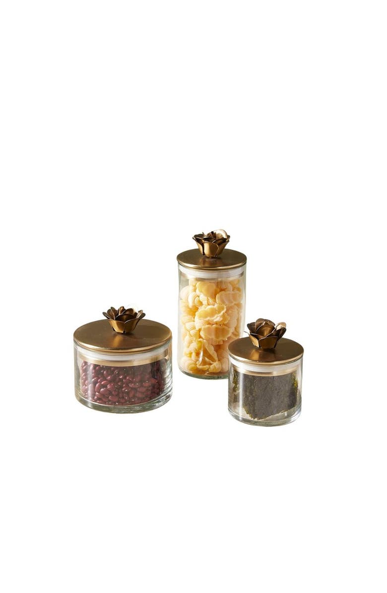Be Home Rose Botanical Canister - Set of 3, Main, color, Rose