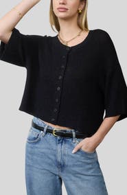 Blu Pepper Three-Quarter Sleeve Cardigan
