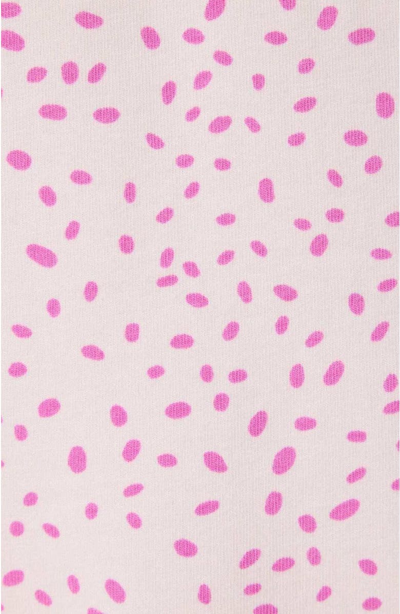 The Cat's Pajamas Pima Knit Capri Set Novelty, Alternate, color, Confetti Dot Orchid