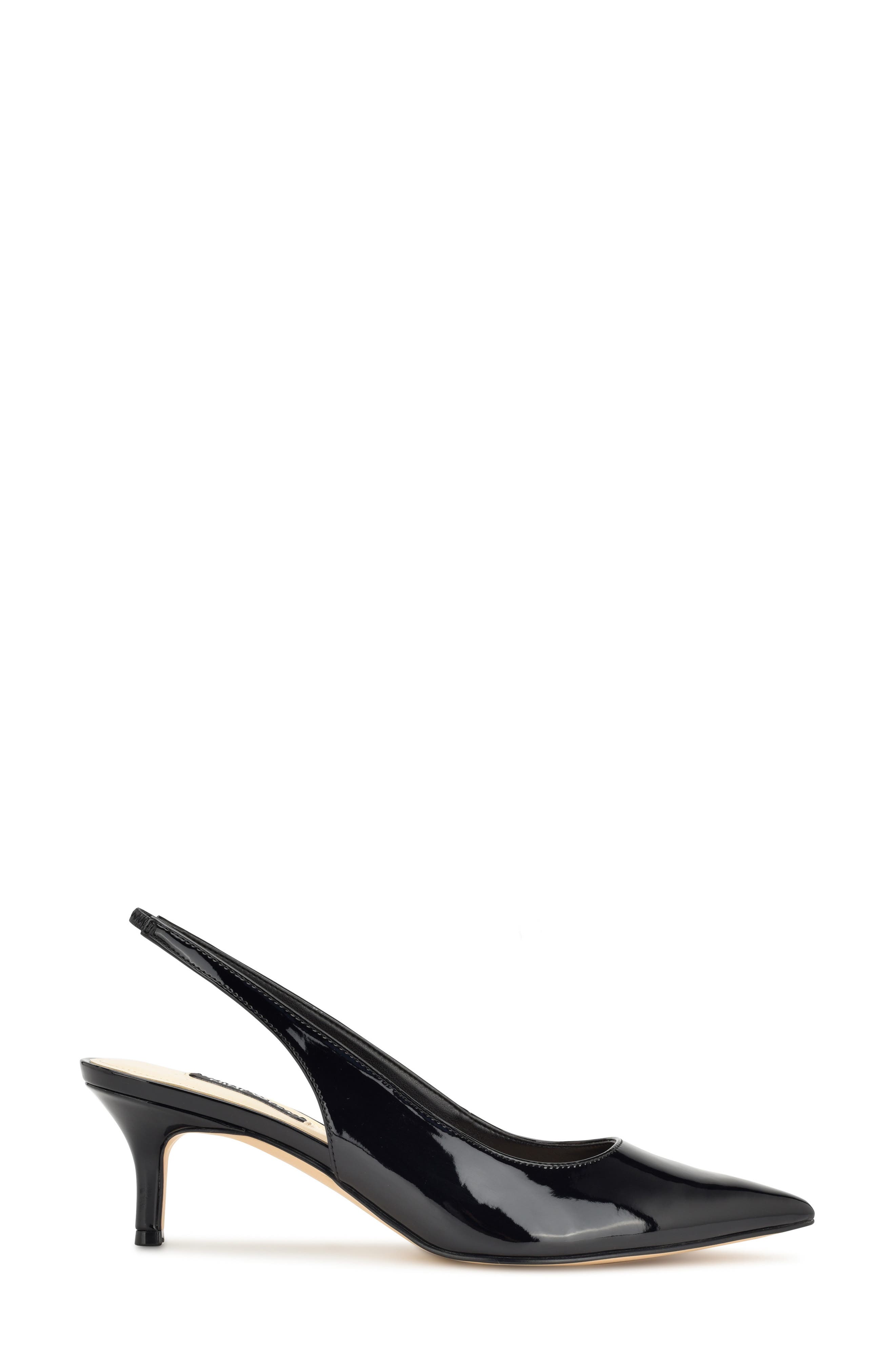Nine West Nataly Pointed Toe Kitten Heel Pump, Alternate, color, 