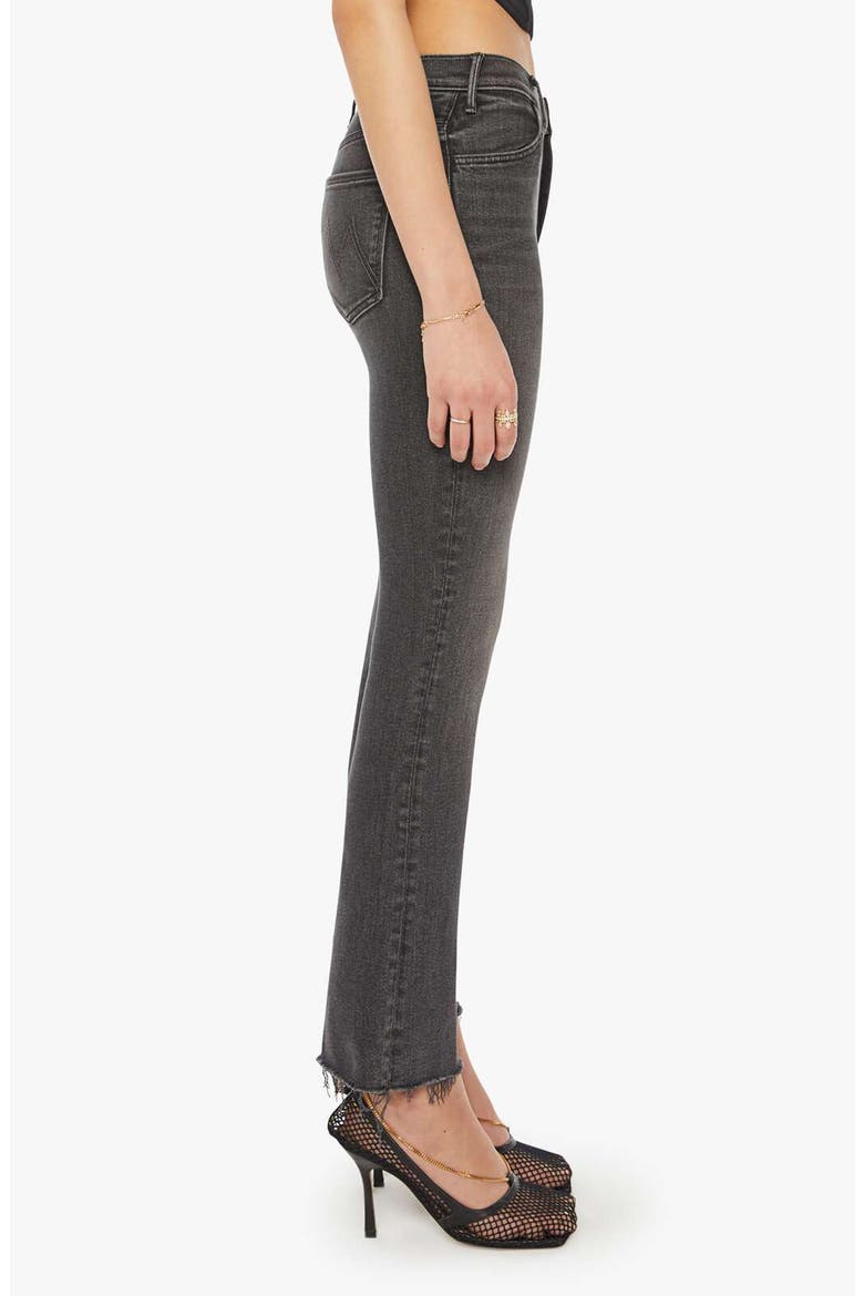 The Hustler High Waist Fray Hem Ankle Bootcut Jeans, Alternate, color, CAN YOU CALL MY PHONE