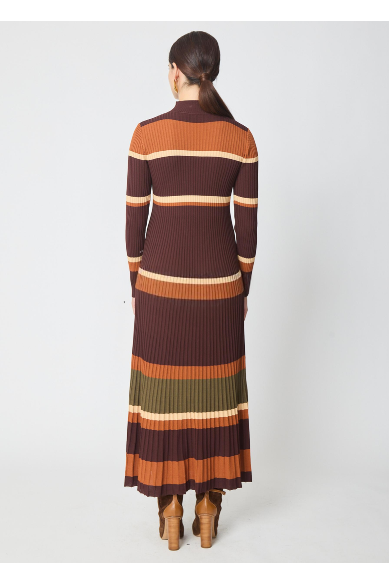Odelle Dress, Alternate, color, Multi color stripe
