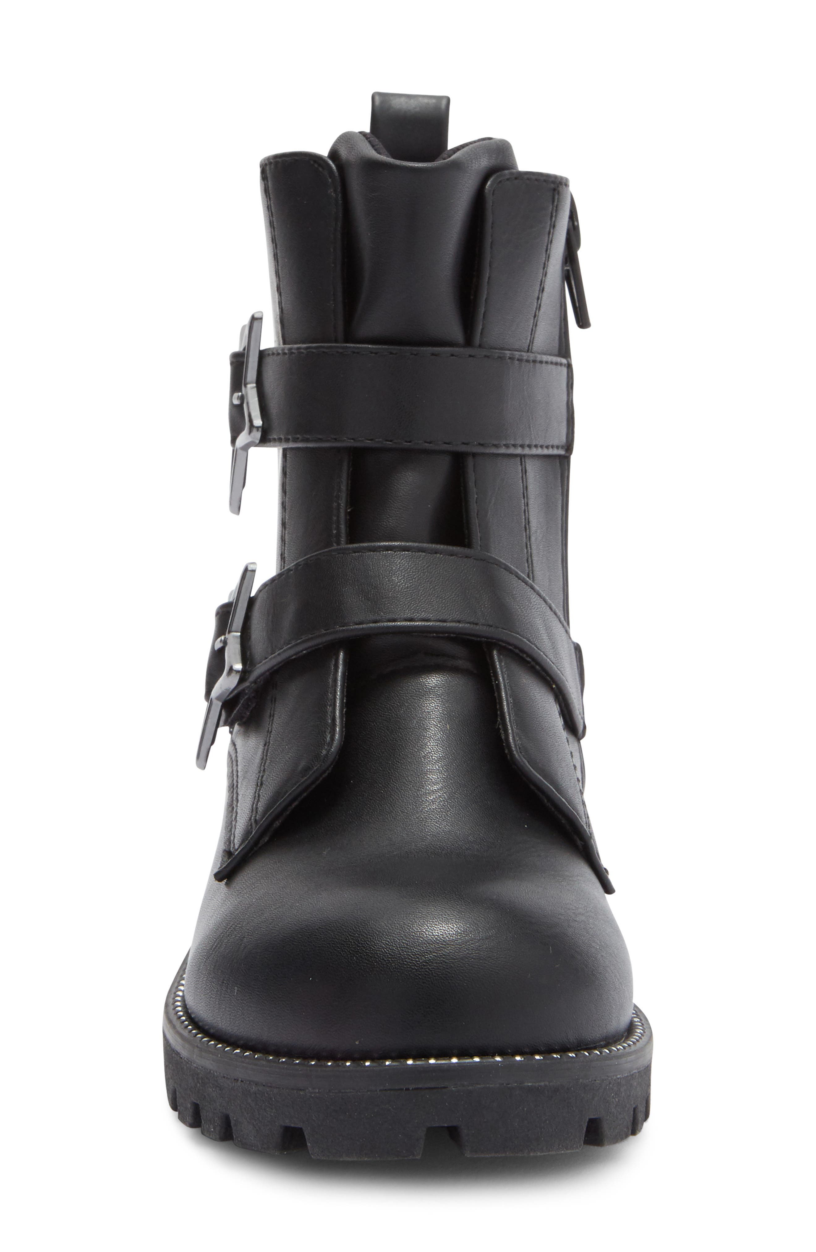 Harper Canyon Kids' Star Buckle Boot, Alternate, color, Black