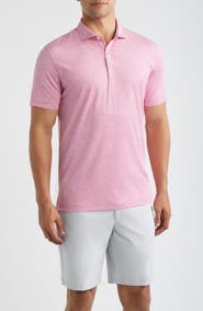 johnnie-O Michael Stripe Performance Golf Polo