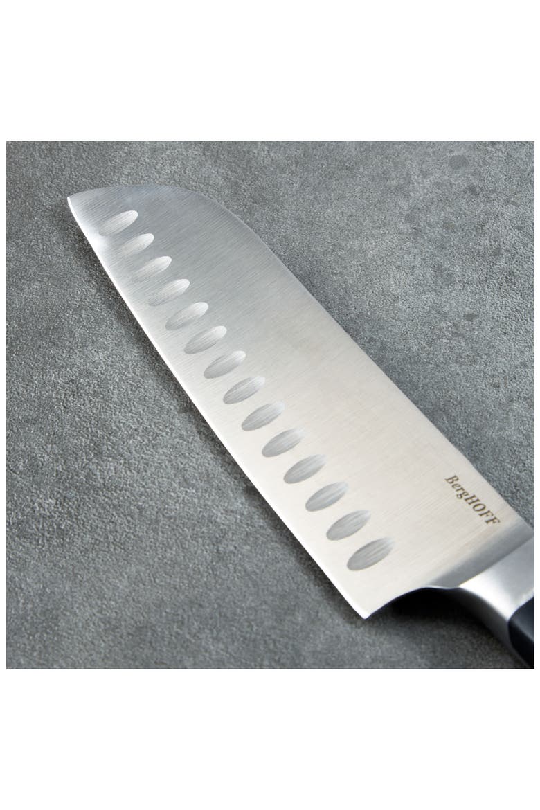 DiNA Gene 7-Inch Santoku Knife, Alternate, color, BLACK