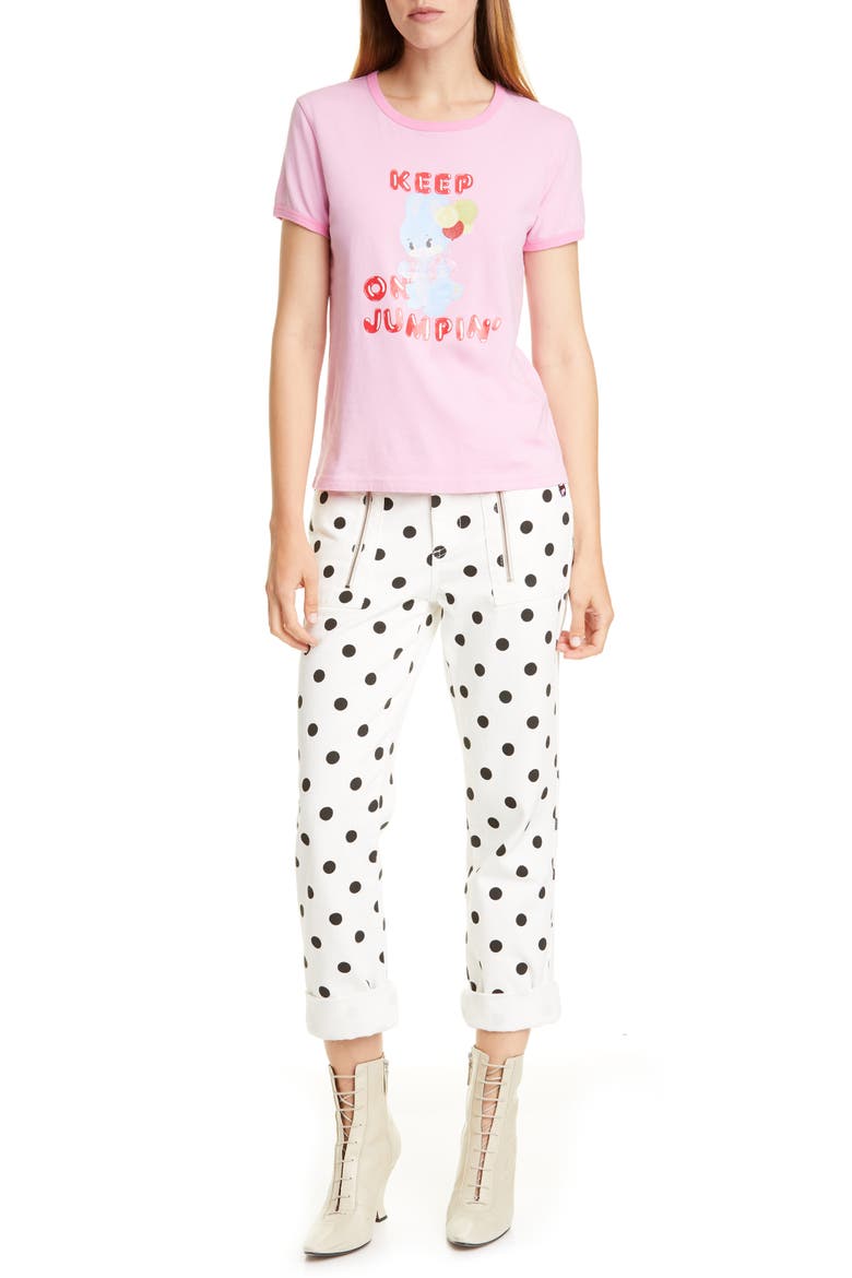 x Magda Archer The Collab Tee, Alternate, color, PINK