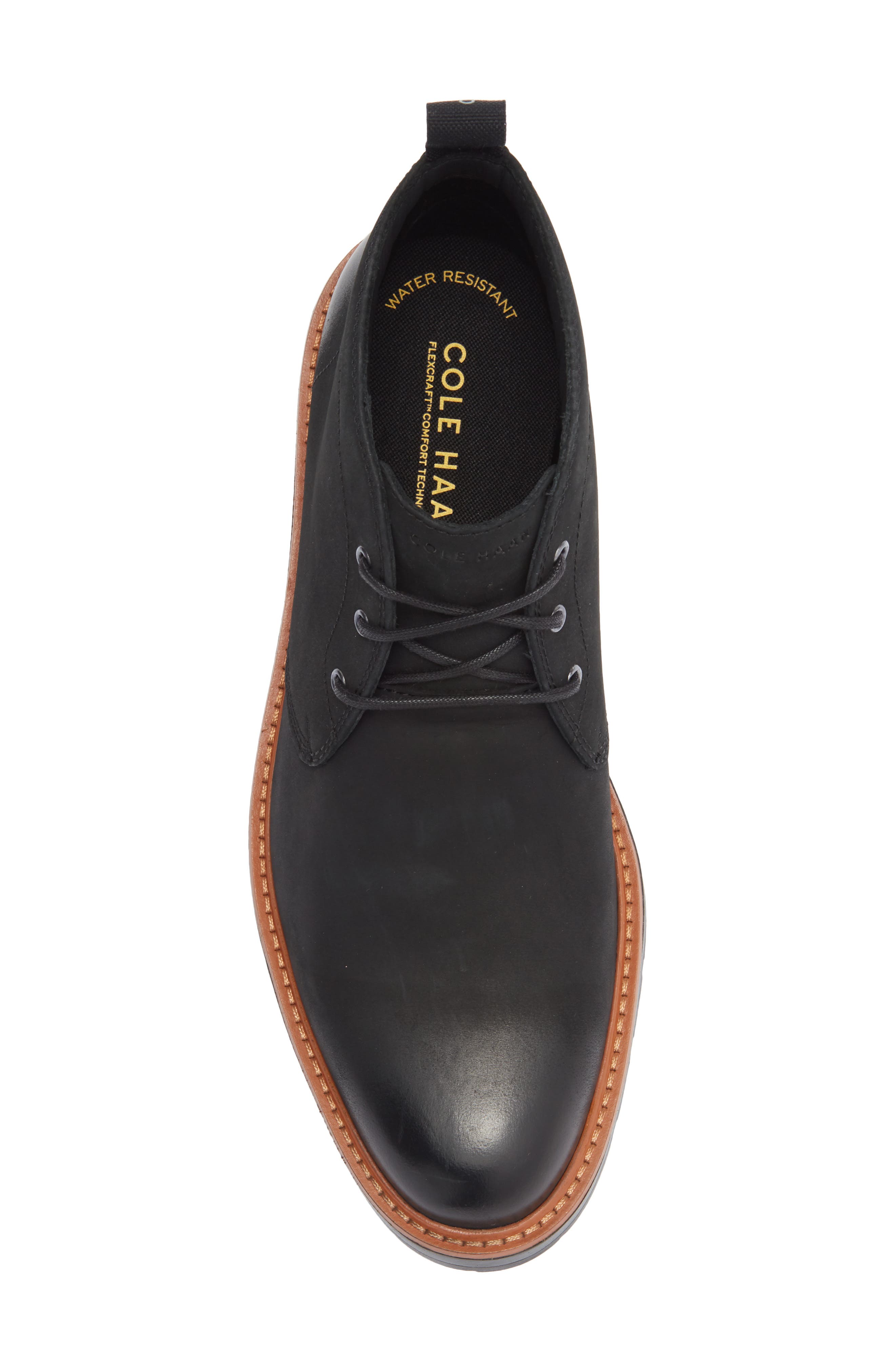 Cole Haan Chamberlin Grand Chukka Boot, Alternate, color, Black Nubuck/ Black