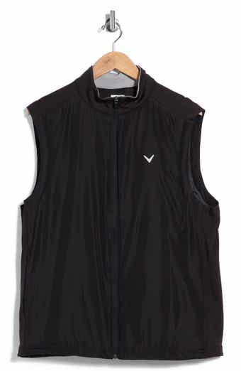 Insulated Mixed Media Full Zip Vest