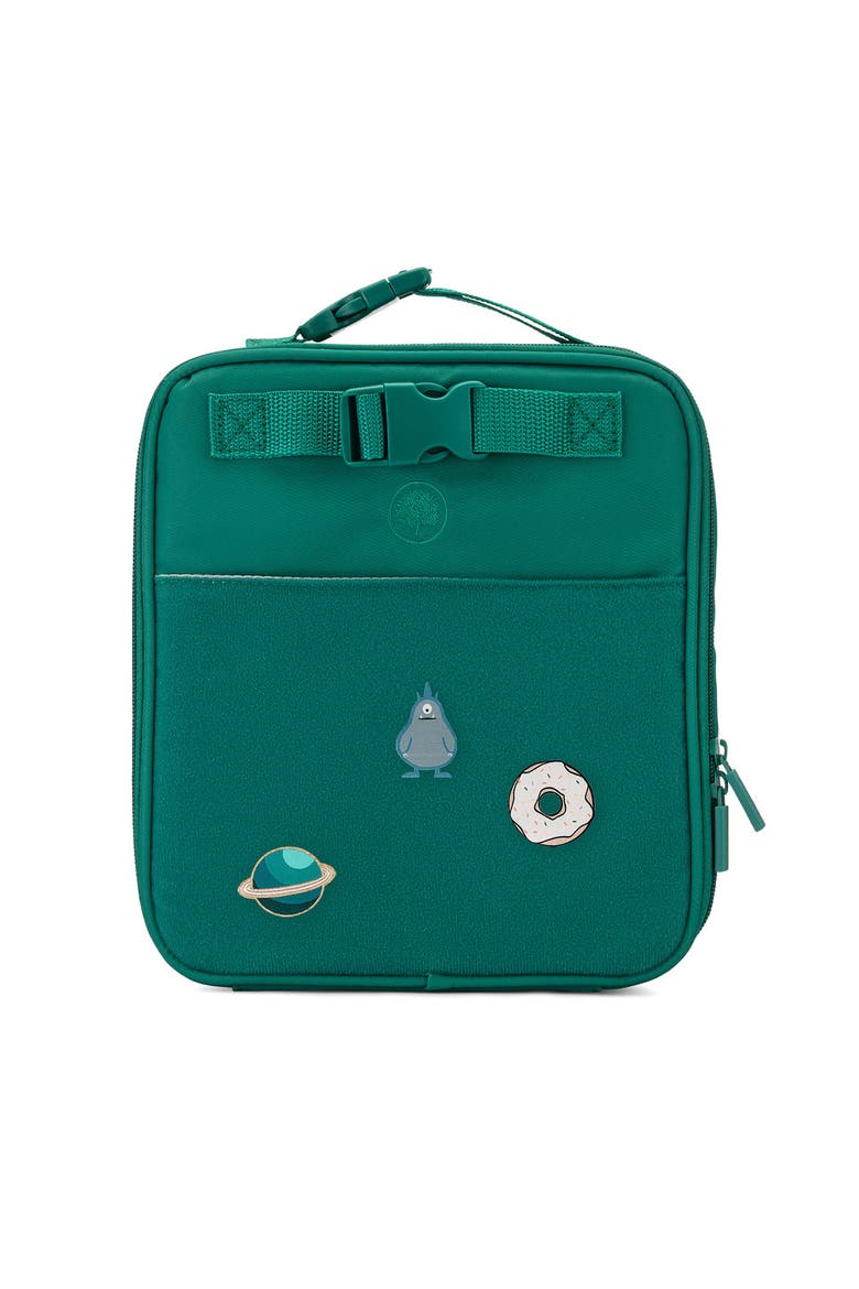 Lunch box + Patches - Imagination Set, Main, color, Peacock