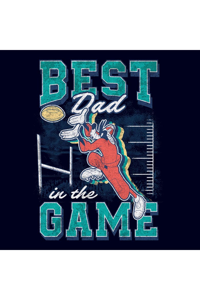 Men's Mickey & Friends Best Day In The Game  Graphic T-Shirt, Alternate, color, Navy Blue