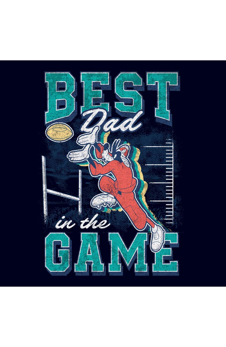 Mickey & Friends Men's Mickey & Friends Best Day In The Game  Graphic T-Shirt, Alternate, color, Navy Blue